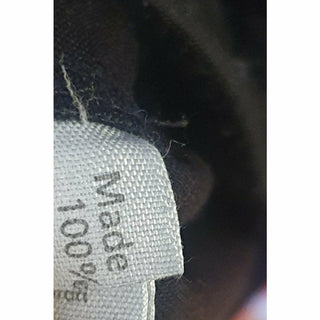 Megan Park black 100% wool jumper with unique embellishments size L (best fits 14) Megan Park preloved second hand clothes 13