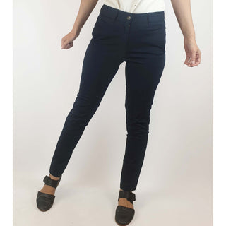 Kloke preloved navy cotton pants size 28 (best fits size 8) Kloke preloved second hand clothes 1
