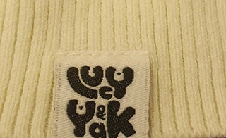 Lucy & Yak cream knit long sleeve top size L, fits 12-14 Lucy & Yak preloved second hand clothes 10
