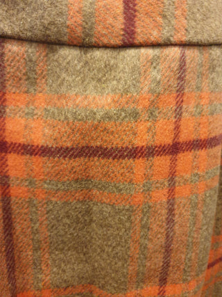 Kinki Gerlinki wool tartain knee length skirt size 8 Kinki Gerlinki preloved second hand clothes 9