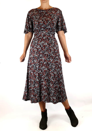 Emily and Fin floral maxi dress size XXS (best fits size 6-8) Emily and Fin preloved second hand clothes 2