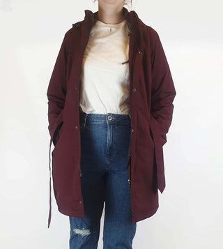 Kathmandu purple waterproof and windproof jacket size 12 Kathmandu preloved second hand clothes 3