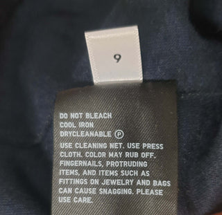 Uniqlo navy wool mix high neck jumper size S Uniqlo preloved second hand clothes 12