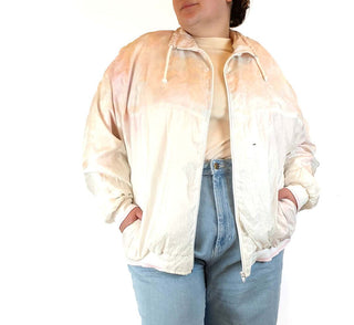 BIB (Big is Beautiful) vintage bomber jacket size 22 BIB preloved second hand clothes 1