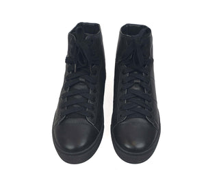 Radical Yes black leather laceup high top boots size 37 Radical Yes preloved second hand clothes 3