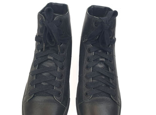 Radical Yes black leather laceup high top boots size 37 Radical Yes preloved second hand clothes 6
