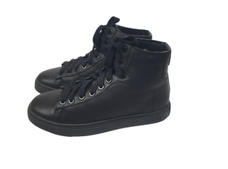 Radical Yes black leather laceup high top boots size 37 Radical Yes preloved second hand clothes 1