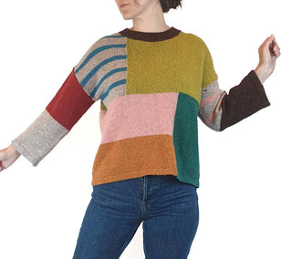 Gorman colourful wool mix knit jumper size XS Nique preloved second hand clothes 2