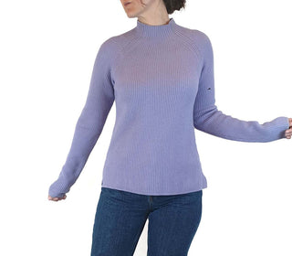 Nique purple 100% merino wool knit jumper size XS Nique preloved second hand clothes 1