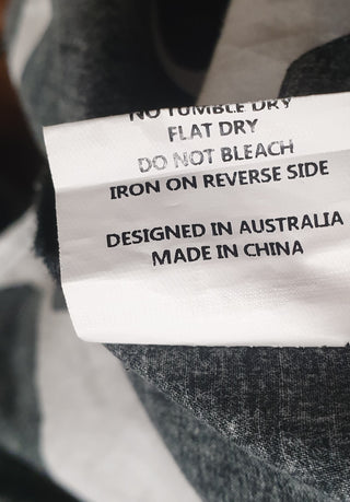 Slate the Label black and white polka dot oversize short sleeve shirt size M/L