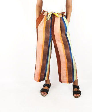 Gorman + Caroline Collom striped pants size 8 Gorman preloved second hand clothes 3