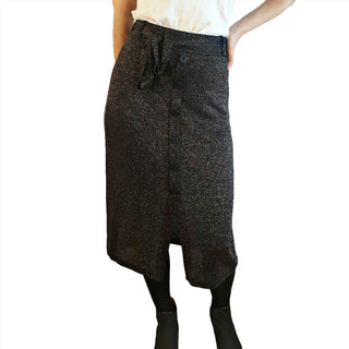 Gorman dark sparkly pencil skirt size 8 Gorman preloved second hand clothes 1
