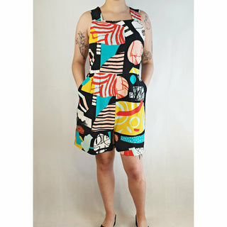 Gorman x Atelier Bingo sleeveless playsuit size 12 Gorman preloved second hand clothes 1