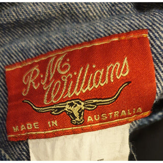 R.M. Williams mid-denim straight leg jeans size 16 (tiny fit, best suits size 12-small 14) R. M. Williams preloved second hand clothes 8