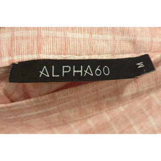 Alpha 60 pink and white striped A-line skirt size M (best fits size 12) Dear Little Panko preloved second hand clothes 9