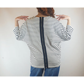 Cos long sleeve striped top size S (best fits size 10) Cos preloved second hand clothes 6