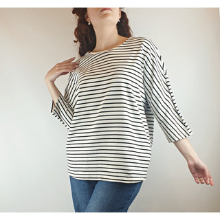 Cos long sleeve striped top size S (best fits size 10) Cos preloved second hand clothes 2