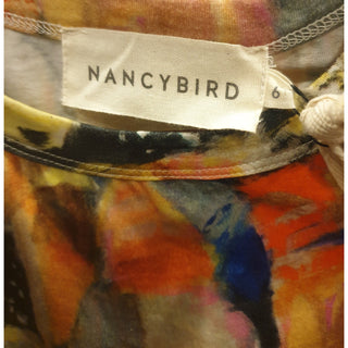 Nancybird preowned unique print tee shirt size 6 Nnancybird preloved second hand clothes 7