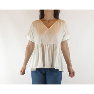 Elk white organic cotton top size 8 Dear Little Panko preloved second hand clothes 4