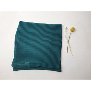 Ammo green pleated light spring weight scarf Dear Little Panko preloved second hand clothes 6