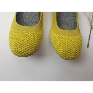 Allbirds light green woven recycled fabric slip on shoes size 6.5 Dear Little Panko preloved second hand clothes 4