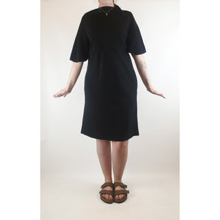 Cos black dress with pockets and bell sleeves size 44 (best fits 12) Cos preloved second hand clothes 1
