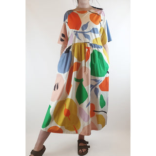 Gorman maxi dress with unique and colourful print size M (best fits size 12) Gorman preloved second hand clothes 1