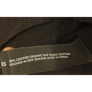 Kowtow preloved black 100% organic cotton dress size XS (best fits size 8) Kowtow preloved second hand clothes 10