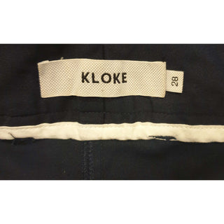 Kloke preloved navy cotton pants size 28 (best fits size 8) Kloke preloved second hand clothes 6