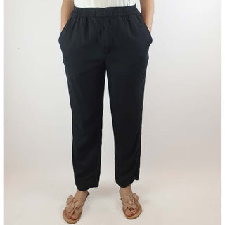 Cos navy silky feel straight leg pants size 48 (best fits size 10) Cos preloved second hand clothes 1