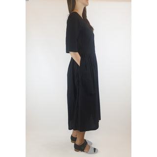 Kowtow preloved black 100% organic cotton dress size XS (best fits size 8) Kowtow preloved second hand clothes 7