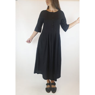 Kowtow preloved black 100% organic cotton dress size XS (best fits size 8) Kowtow preloved second hand clothes 1
