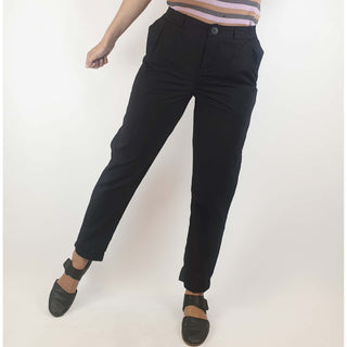 Kowtow preloved black cotton straight leg pants size XS (best fits size 8) Kowtow preloved second hand clothes 2