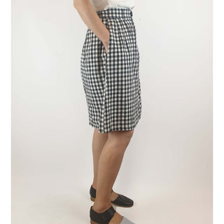 Kindling black and white gingham pencil skirt size 6 (fits sizes 6-8) Kindling preloved second hand clothes 5