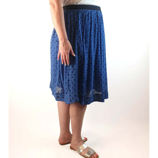 Emily and Fin blue polka dot skirt size XXL Emily and Fin preloved second hand clothes 5