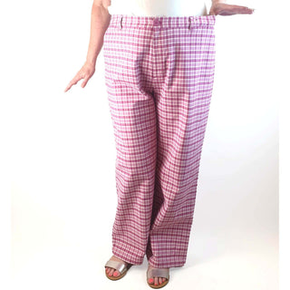 Princess Highway pink gingham pants size 20 Princess Highway preloved second hand clothes 4