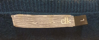 Elk green 100% merino wool jumper size 14 Elk preloved second hand clothes 9