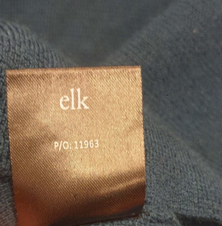 Elk green 100% merino wool jumper size 14 Elk preloved second hand clothes 12