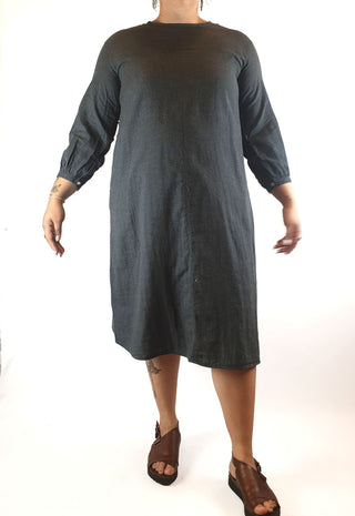 Muji grey tunic dress size ML Muji preloved second hand clothes 3