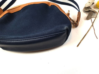 Seed navy cross body bag Seed preloved second hand clothes 15