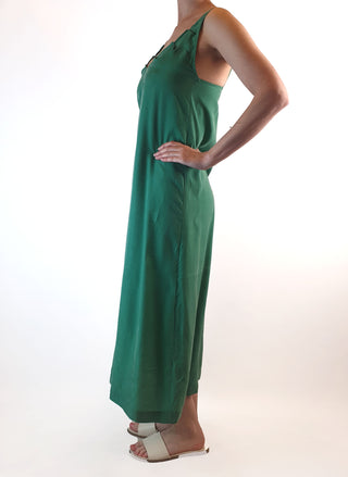 Alpha 60 green spagetti strap maxi dress size XXS (best fits size 6) Alpha 60 preloved second hand clothes 7