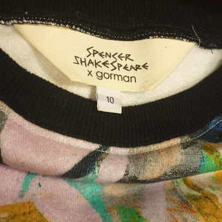 Gorman x Spencer Shakespeare colourful jumper size 10 Gorman preloved second hand clothes 8