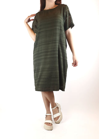 Elk green semi-sheer dress (with slip) size 10 Dear Little Panko Elk green semi-sheer dress (with slip) size 10 Dear Little Panko