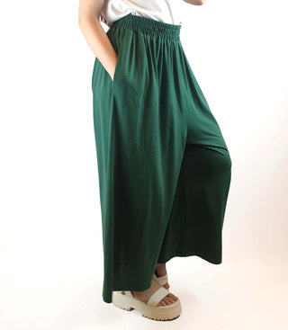 Obus green wide leg pants size 10 Obus preloved second hand clothes 5