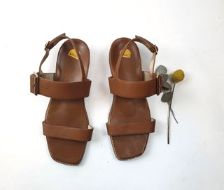 Bared brown leather sandals size 39 Bared preloved second hand clothes 1