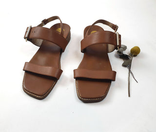 Bared brown leather sandals size 39 Bared preloved second hand clothes 3