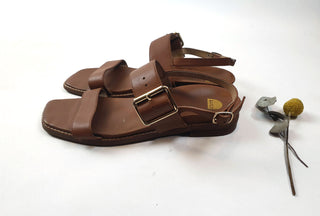 Bared brown leather sandals size 39 Bared preloved second hand clothes 5