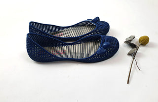 Melissa + Espaco Fashion blue plastic shoes size 38 Melissa preloved second hand clothes 5