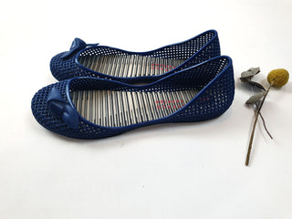 Melissa + Espaco Fashion blue plastic shoes size 38 Melissa preloved second hand clothes 6