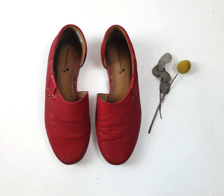 Beltrami red leather shoes size 38 Beltrami preloved second hand clothes 1